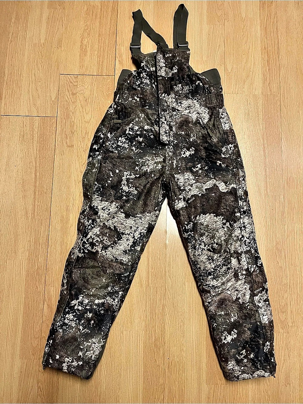 RedHead Insulated Silent-Hide Bibs Camo Bib Overalls Large